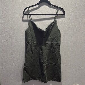 Olive Green Women's dress.